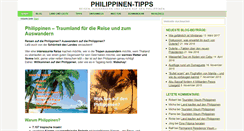 Desktop Screenshot of philippinen-tipps.com